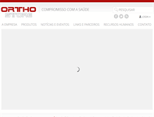 Tablet Screenshot of orthostore.com.br